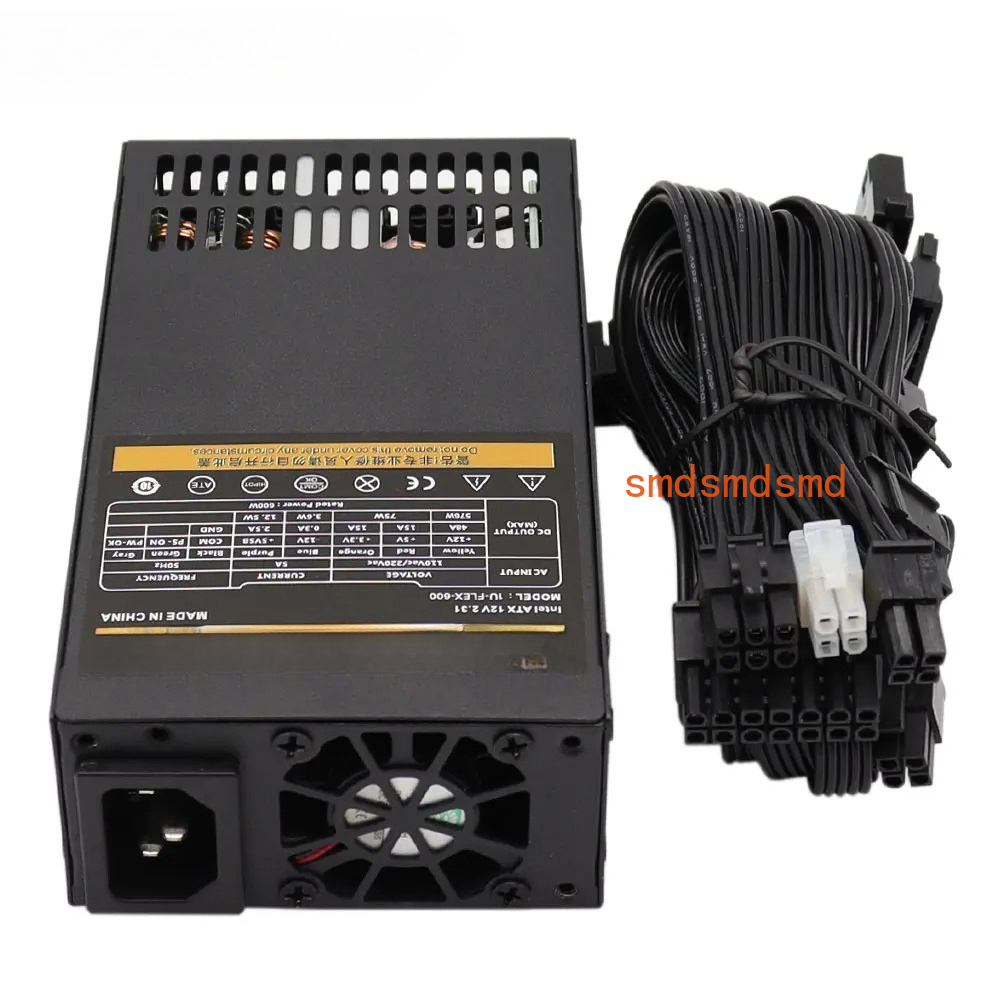 Atx Power Supply 1U Flex 500W - 600W Modulaire Voeding Kleine 1U Computer