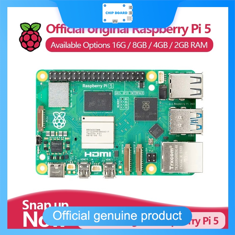 Raspberry Pi 5 8Gb - Officiële Raspberry Pi 5 single board