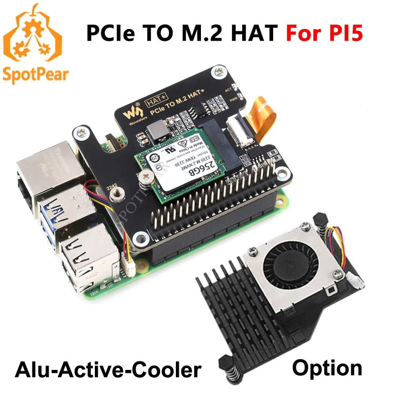 Raspberry Pi 5 8Gb - Raspberry Pi5 Pcie Naar M.2 Nvme