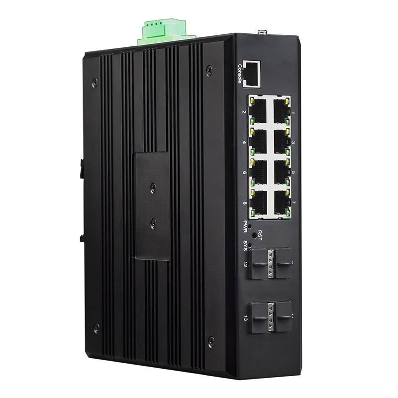 Sfp+ 10G Managed Switch 8 Port - L3 Managed 8-poorts Gigabit Ethernet industriële