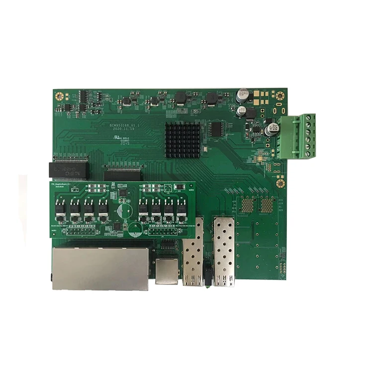 Sfp+ 10G Managed Switch 8 Port - 8-poorts 10/100/1000Mbps industriële enterprise-grade Ethernet netwerkswitch