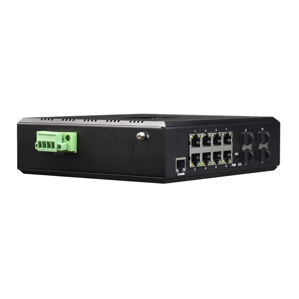 Sfp+ 10G Managed Switch 8 Port - L3 beheerde 8-poorts Gigabit Ethernet industriële