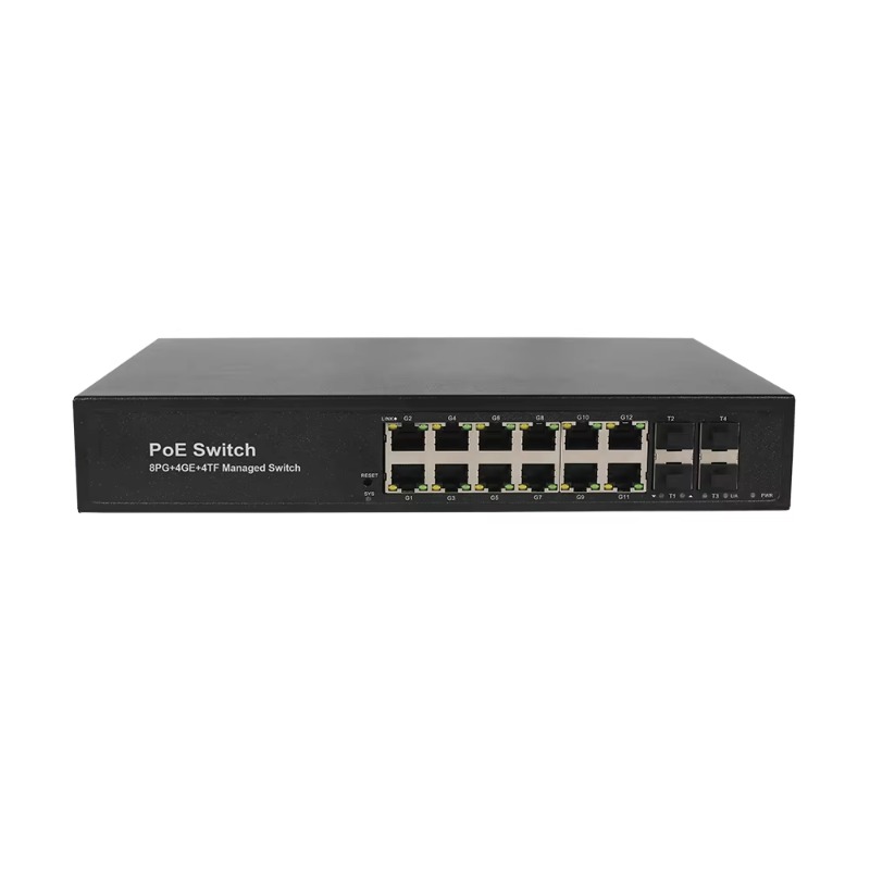 Sfp+ 10G Managed Switch 8 Port - L3 beheerde PoE-switch met 8*10/100/1000M Poe-poorten
