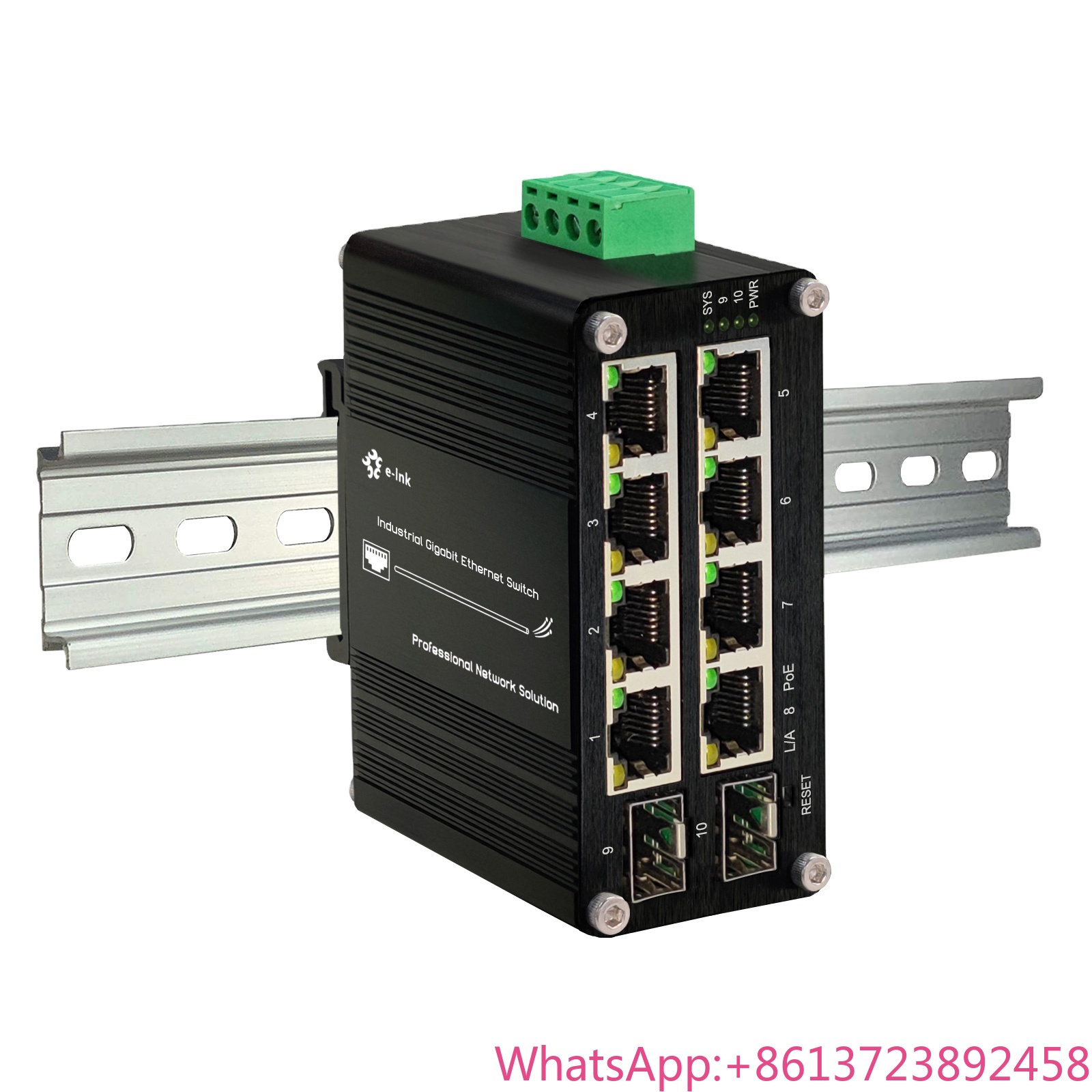 Managed Gigabit Poe Switch 8 Port 802.3At - Beheerde PoE-switch 8-poorts 10/100/1000T 802.3at naar