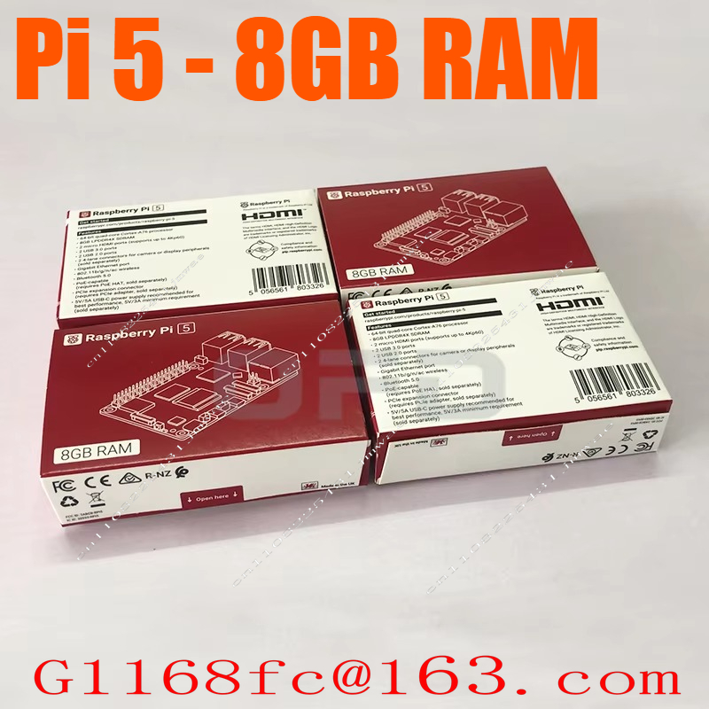 Raspberry Pi 5 8Gb - Pi 5 2GB/4GB/8GB Geheugenontwikkelingsbord Single Board