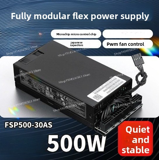 Atx Power Supply 1U Flex 500W - 500W 1U Platinum Flex ATX Voeding
