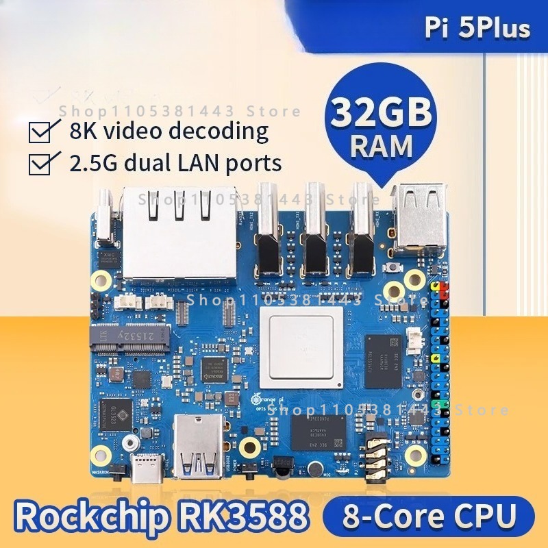 Orange Pi 5 Plus 32GB RAM Sing - Orange Pi 5 Plus 32Gb recensie en prijs