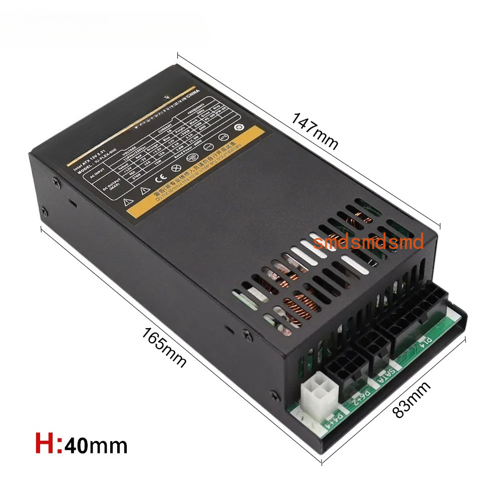 600W Modulaire Voeding Kleine  - Atx Power Supply 1U Flex 500W recensie en prijs