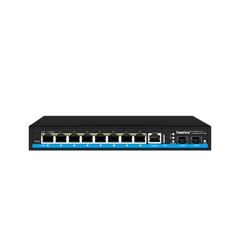 8-poorts L3 beheerde 2,5Gps Po - Sfp+ 10G Managed Switch 8 Port recensie en prijs