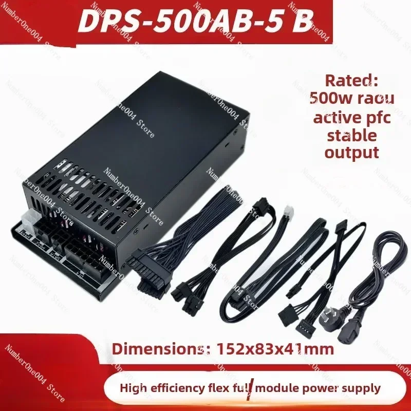500W 80Plus Gold Flex ATX PSU  - Atx Power Supply 1U Flex 500W recensie en prijs