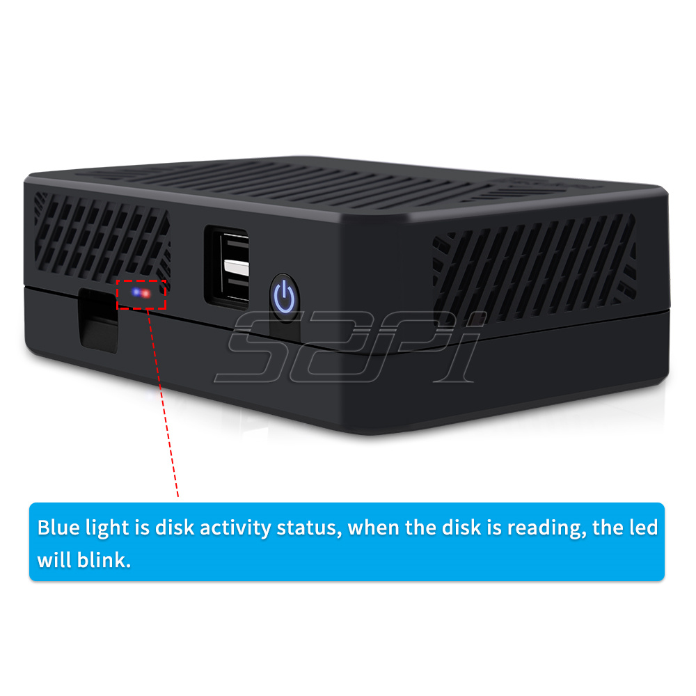 52Pi DeskPi Lite NAS Case met  - Deskpi Super6C recensie en prijs