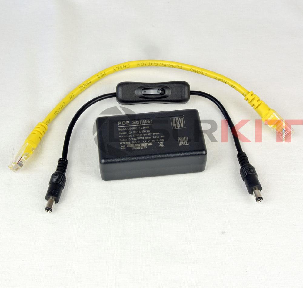 Dslrkit Gigabit 12V2A Actieve  - Active Poe Splitter Gigabit 12V 2A recensie en prijs