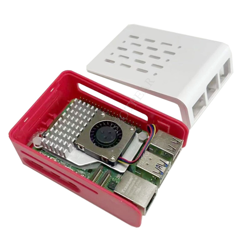 Raspberry Pi 5 rood-witte koel - Raspberry Pi 5 8Gb recensie en prijs