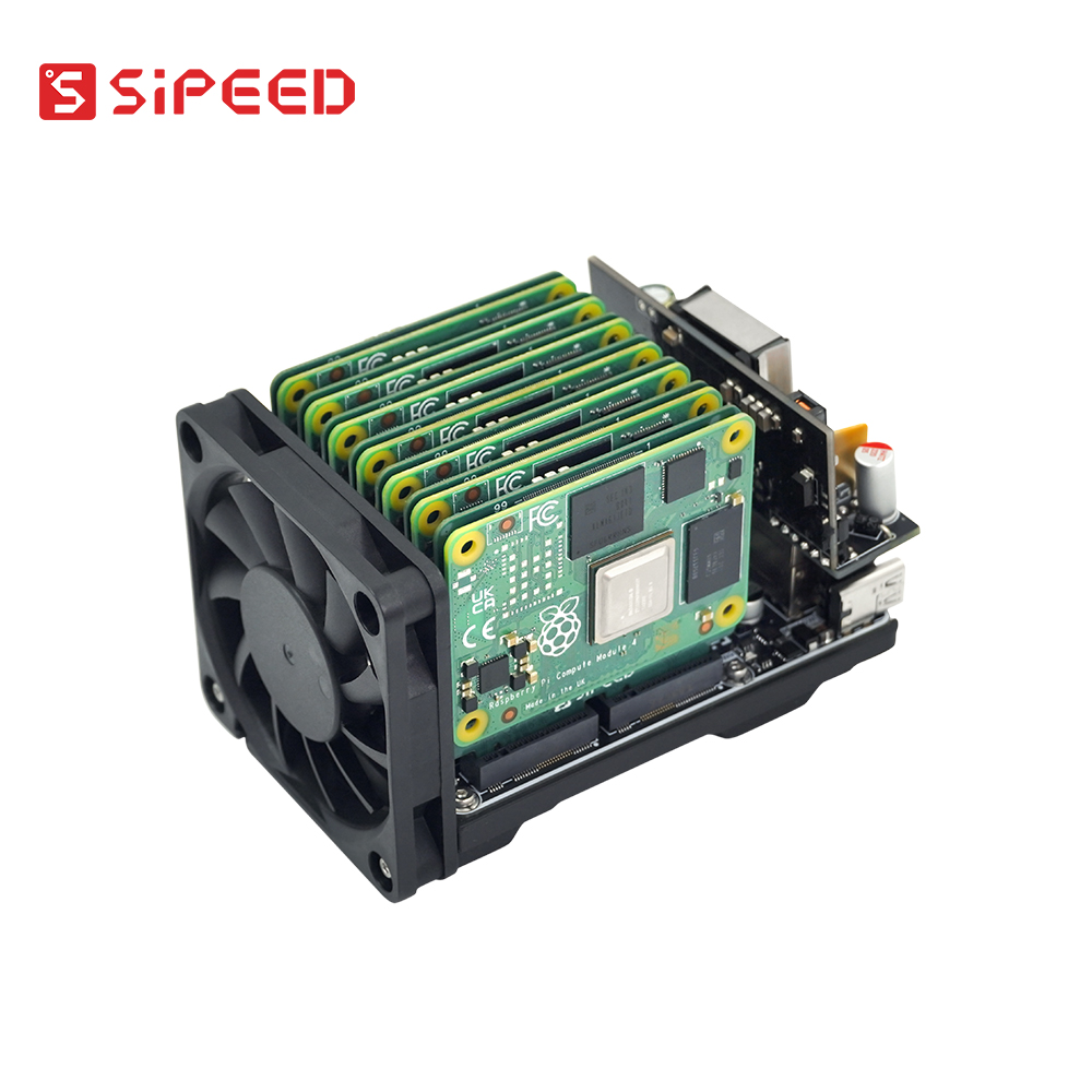Sipeed NanoCluster 7x CM4/CM5  - Deskpi Super6C recensie en prijs
