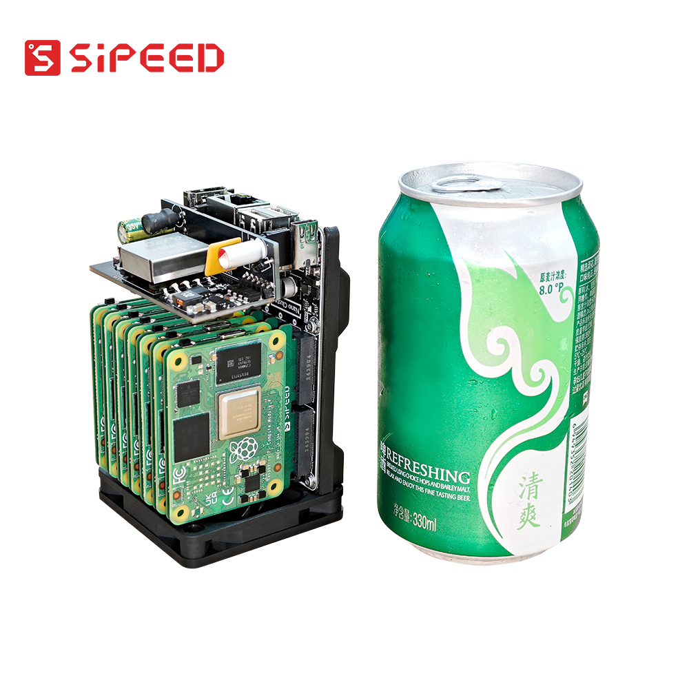 Sipeed NanoCluster 7x CM4/CM5  - Deskpi Super6C recensie en prijs