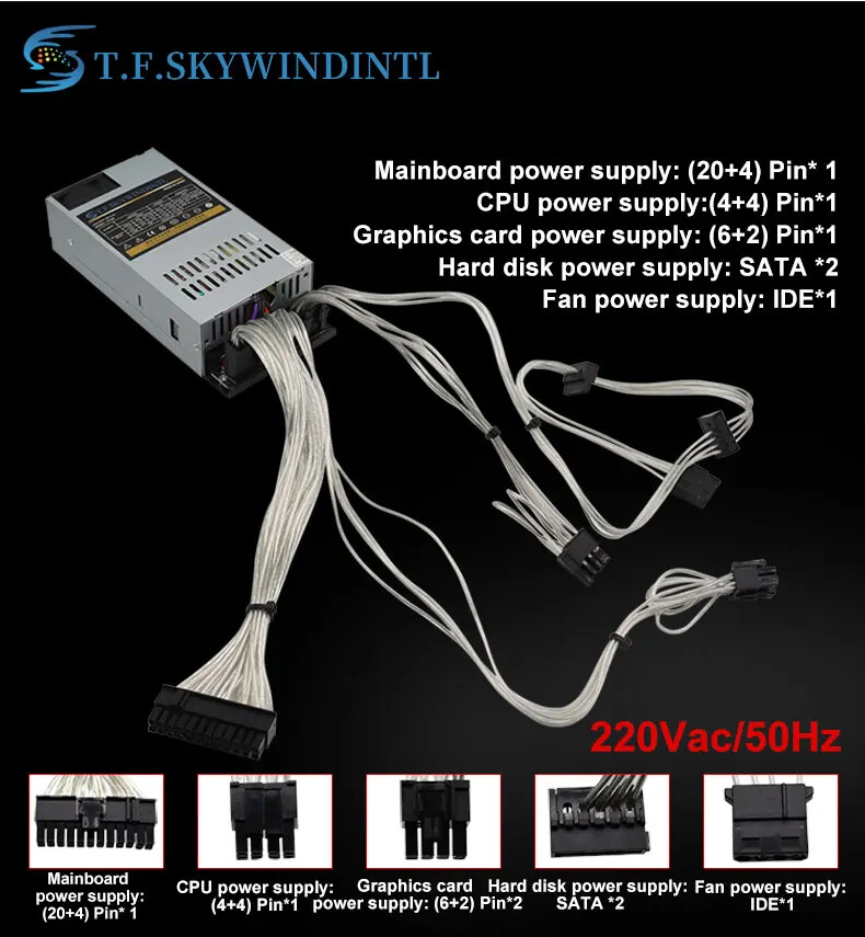 Nieuwe Max 500W ATX Volledige  - Atx Power Supply 1U Flex 500W recensie en prijs