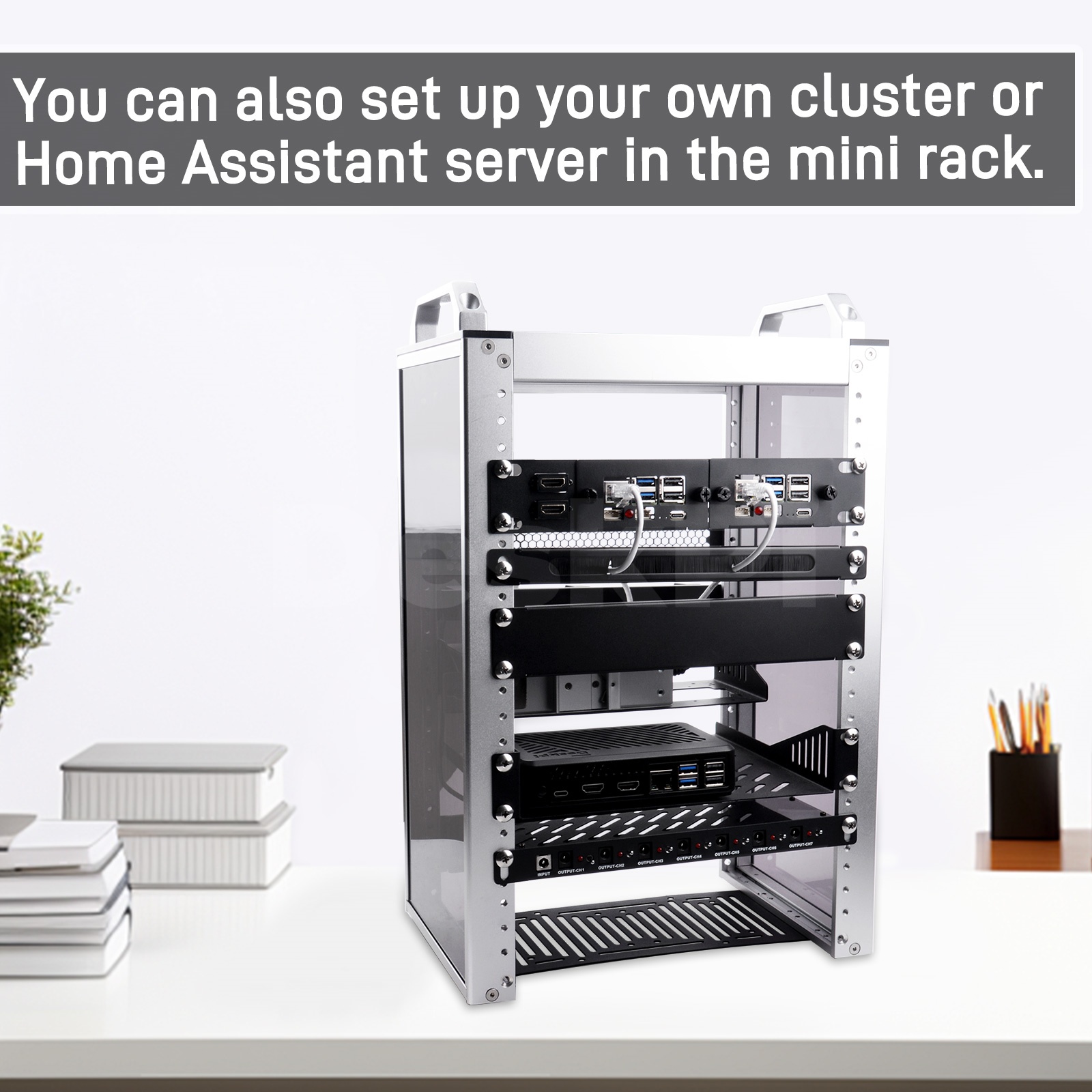 DeskPi Rackmate 10-inch 1U rac - Deskpi Super6C recensie en prijs