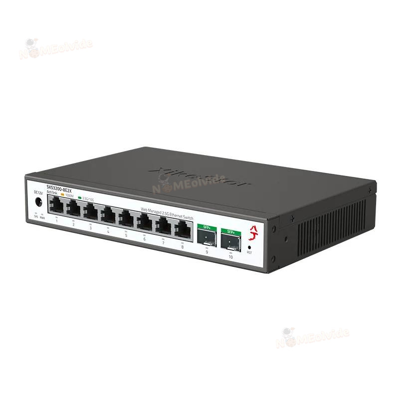 SKS3200 XikeStor 10 poorten L2 - Sfp+ 10G Managed Switch 8 Port recensie en prijs