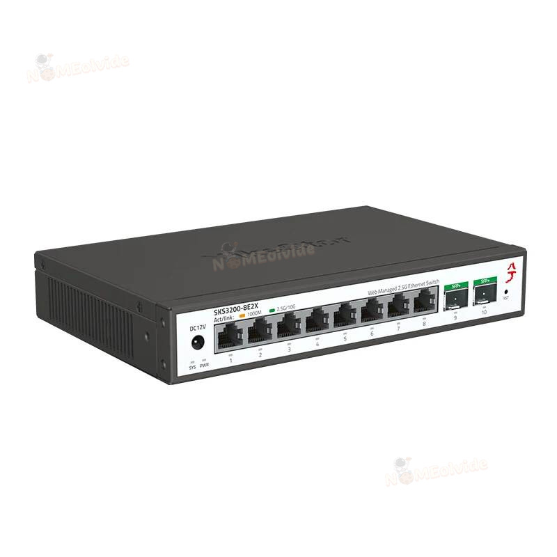 SKS3200 XikeStor 10 poorten L2 - Sfp+ 10G Managed Switch 8 Port recensie en prijs