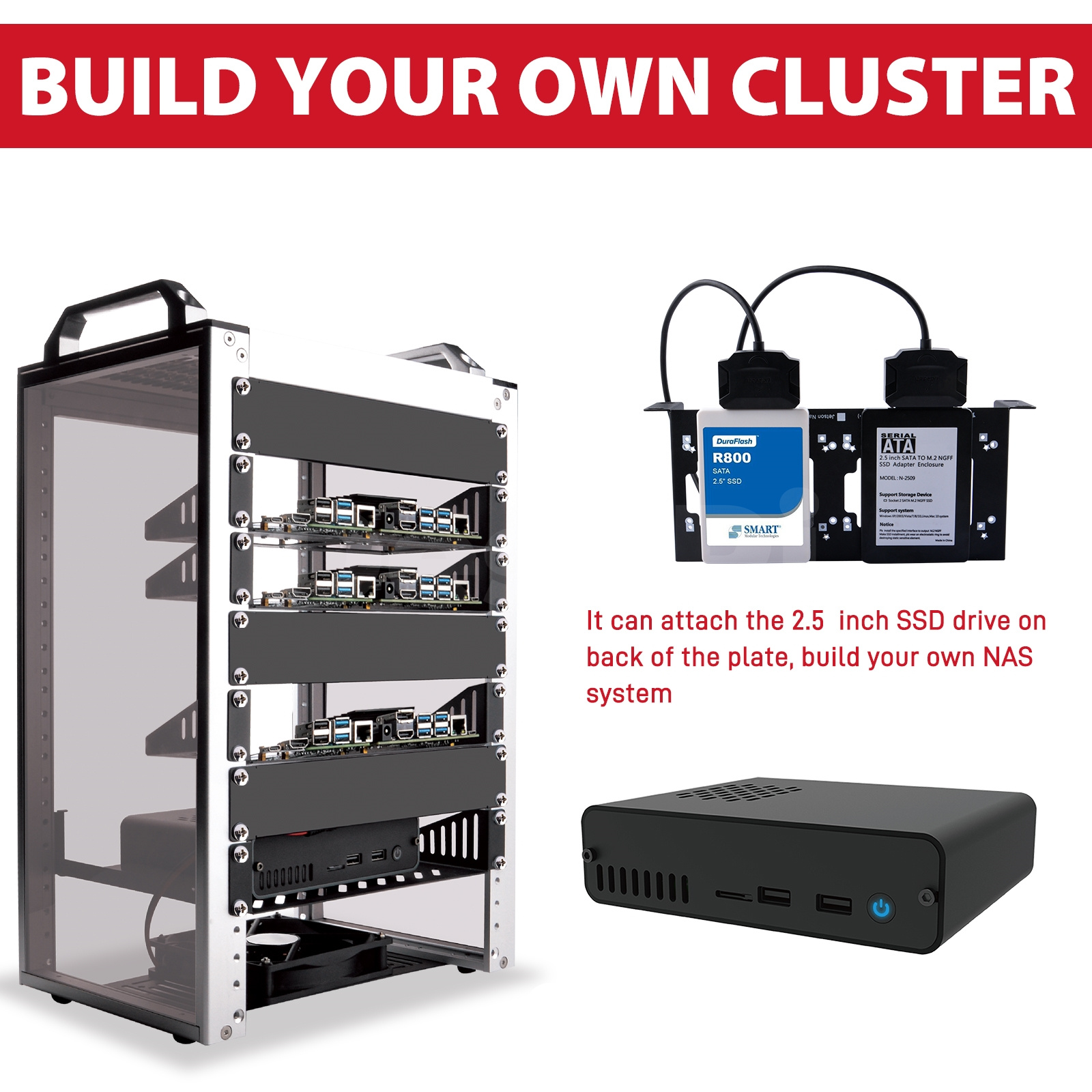 DeskPi RackMate T1 Rackmount,  - Deskpi Super6C recensie en prijs