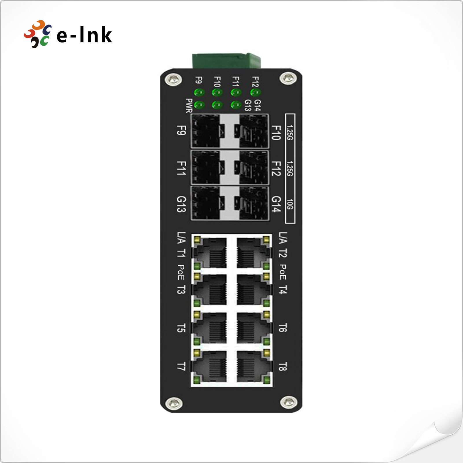 Industriële Ethernet-switch Gi - Managed Gigabit Poe Switch 8 Port 802.3At recensie en prijs